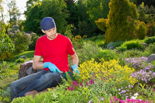 Reusable garden materials prepared for charity partnership donation